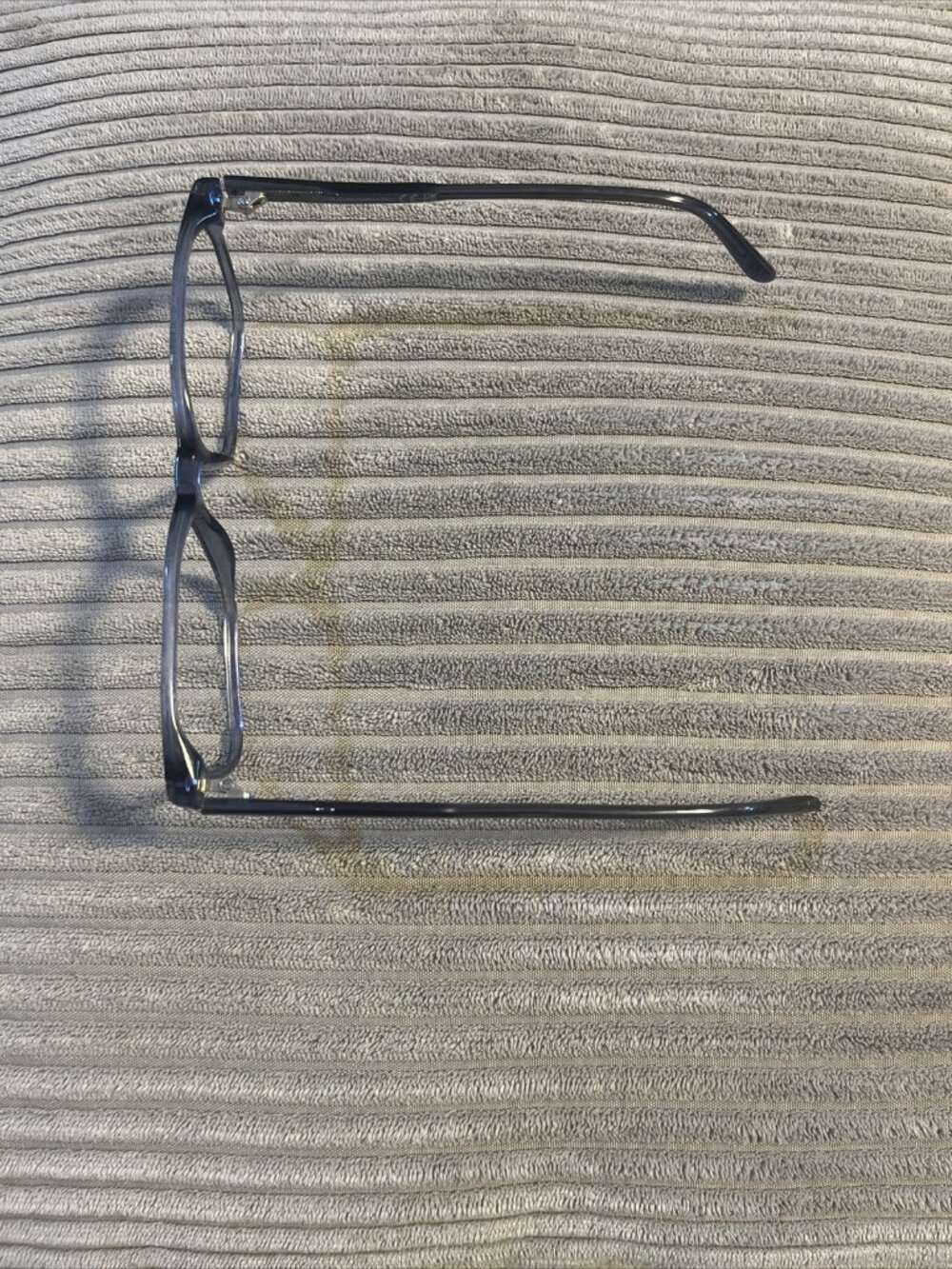 Tom Ford FT5696B 090 Shiny Transparent Blue/Blue Block 56mm Rectangle Frame - Picture 4 of 11